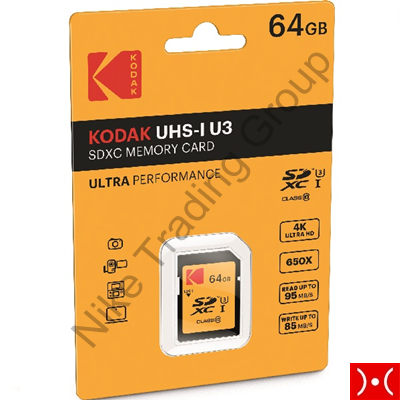 Kodak SD 64GB UHS-I U3 V30 Ultra
