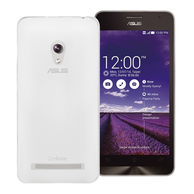 Cover Gel Protection Plus - White Asus Zenfone 5