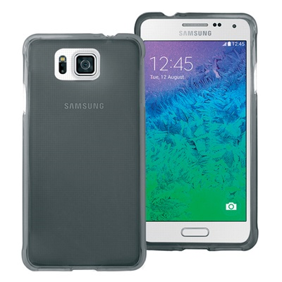 Cover Gel Protection+ Black Samsung Galaxy Alpha