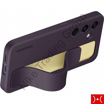 Samsung Standing Grip Cover Galaxy S24 - burgundy