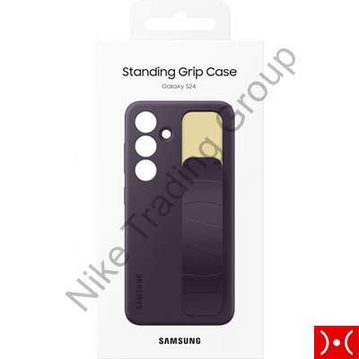 Samsung Standing Grip Cover Galaxy S24 - burgundy