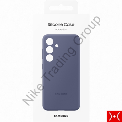 Samsung Cover in Silicone Galaxy S24 - lilla