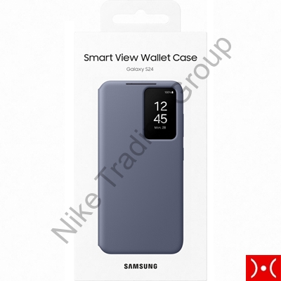 Samsung Smart S View Wallet Galaxy S24 - lilla