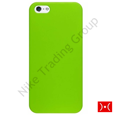 Cover 0,5 Velvet Touch Green+Screen Prt Iphone Se