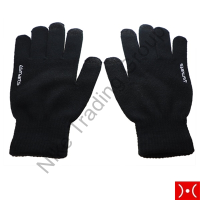 Guanti Capacitivi Unisex Black Taglia S/M 4Smarts