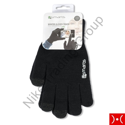 Guanti Capacitivi Unisex Black Taglia S/M 4Smarts