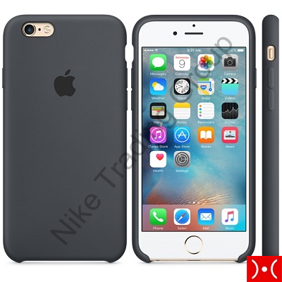 CUSTODIA IN SILICONE ANTRACITE APPLE IPHONE 6S