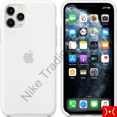 Niketrading Custodia In Silicone White Apple Iphone 11 Pro Ap Mwyl2zm A