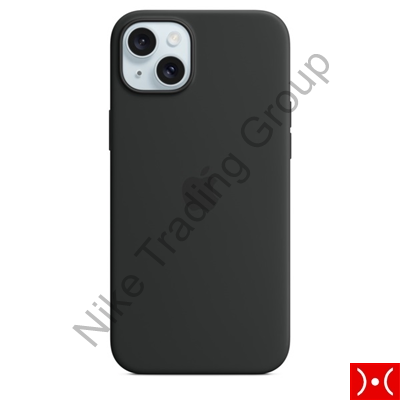 Apple cust. silicone MagSafe -Black iPhone 15 Plus