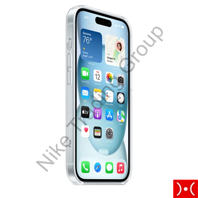Apple custodia silicone MagSafe - Clear iPhone 15