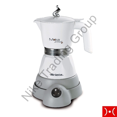 Ariete moka aroma elettrica bianca 2/4 tazze