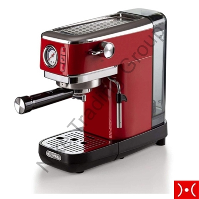 Ariete caff espresso Slim manometro rossa