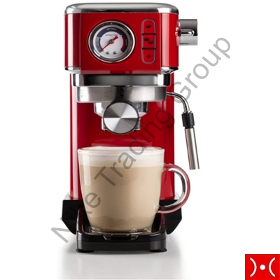 Ariete caff espresso Slim manometro rossa