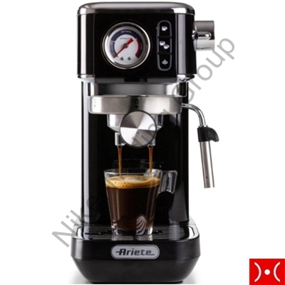 Ariete caff espresso Slim manometro nero
