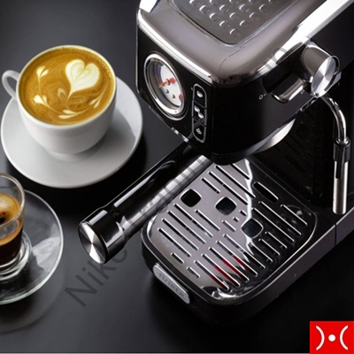 Ariete caff espresso Slim manometro nero