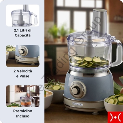 Ariete Robot da cucina Vintage Azzurro