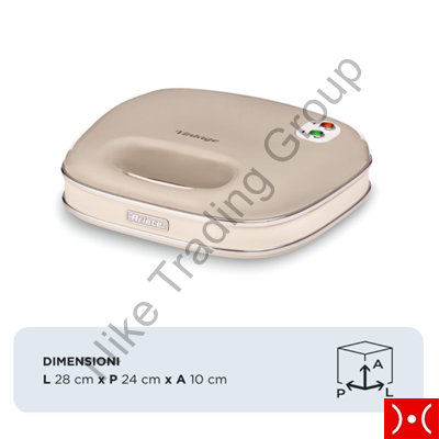 Ariete Sandwich Maker Vintage Beige