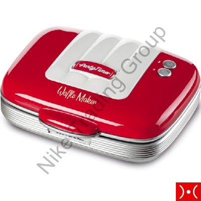 Ariete Waffle maker party time Red
