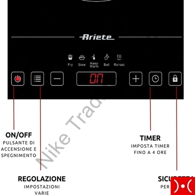 Ariete Piastra ad induzione singola