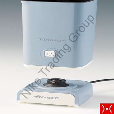 Cappuccinatore vintage blu Ariete