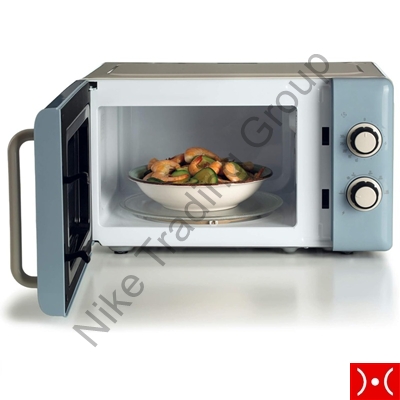 Ariete Forno a microonde vintage azzurro 20Lt
