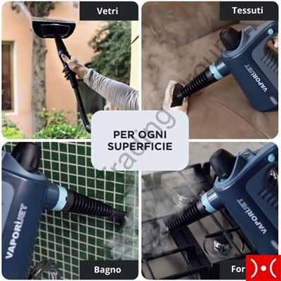 Ariete vapor� jet blu petrolio