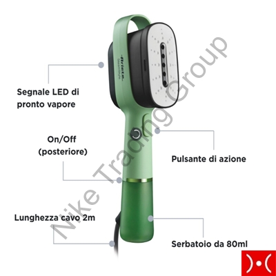 Ariete Stiratore verticale portatile green