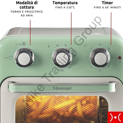 Ariete Friggitrice ad aria vintage Green