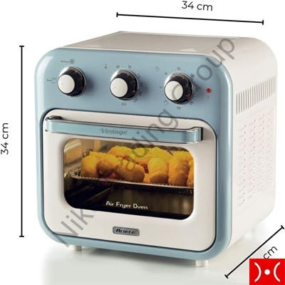Ariete Friggitrice ad aria vintage Azzurra
