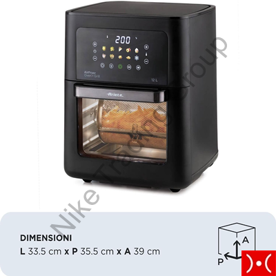 Ariete friggitrice ad aria con Grill 12 Litri