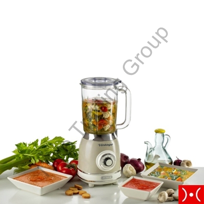 Ariete frullatore vintage 1000W beige vetro