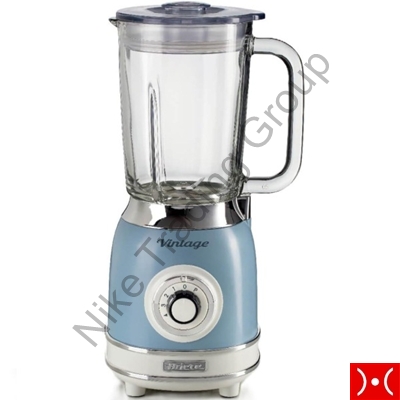 Ariete frullatore vintage 1000W celeste vetro