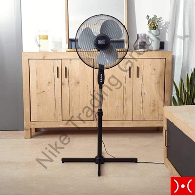 Black+Decker Ventilatore da pavim. Alt. 125cm 40W
