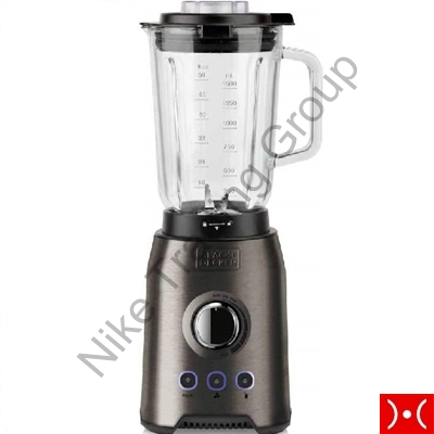 Black+Decker Blender with glass 1200W