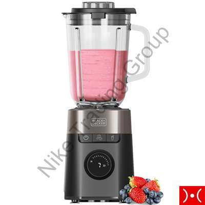Black+Decker Blender with glass 1200W