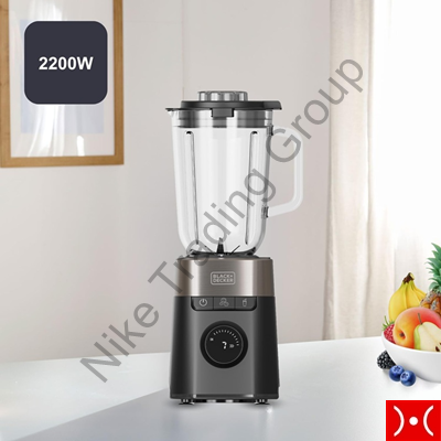 Black+Decker Frullatore con bicchiere 1200W. 