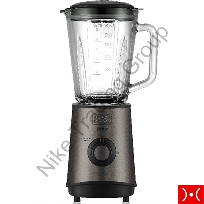 Black+Decker Frullatore con caraffa in vetro 1,5 l