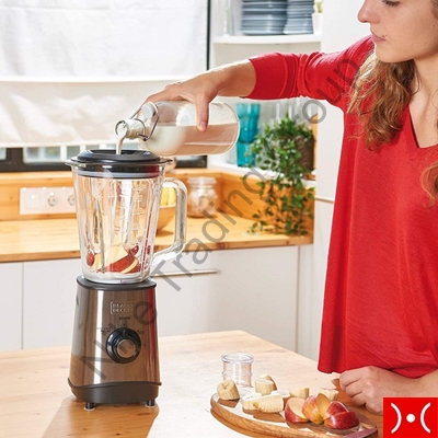 Black+Decker Frullatore con caraffa in vetro 1,5 l