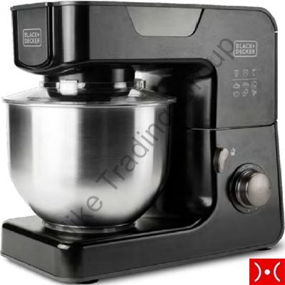 Black+Decker Stand Mixer 1000W 5,2LT