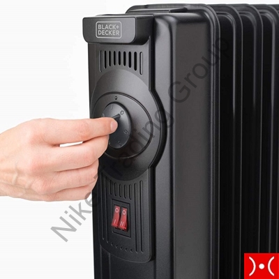 Black+Decker Radiatore ad olio elettrico 1500W