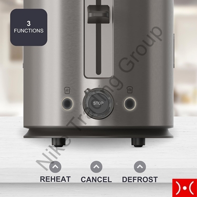 Black+Decker Tostafette in acciaio 1500W