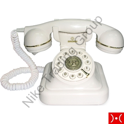 Brondi Telefono A Filo Vintage 20 Bianco