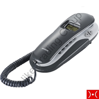 Brondi Telefono A Filo Kenoby Cid Grigio/Bianco