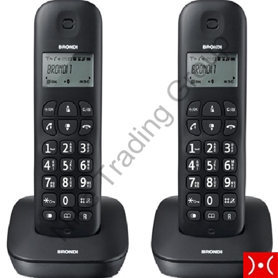 Brondi Cordless Gala Twin Black