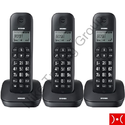 Brondi Cordless Gala Trio Black