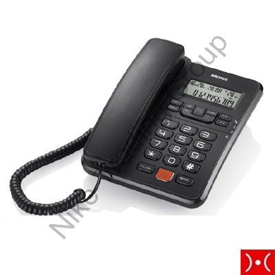 Brondi Corded Phone Office Desk Black