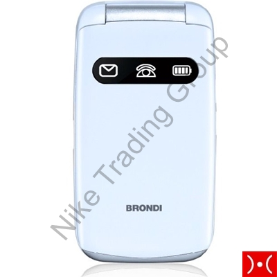 Brondi Easy Phone Amico Favoloso White Metal