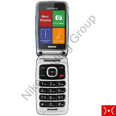 Brondi Feature Phone Contender Blu/Metal