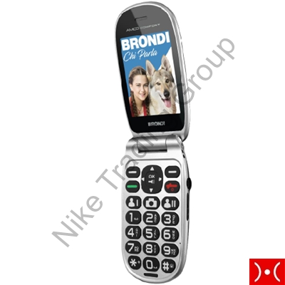 Brondi Easy Phone Amico Comfort Nero/Metal
