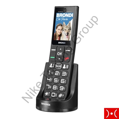 Brondi Easy Phone Amico Fidato Nero